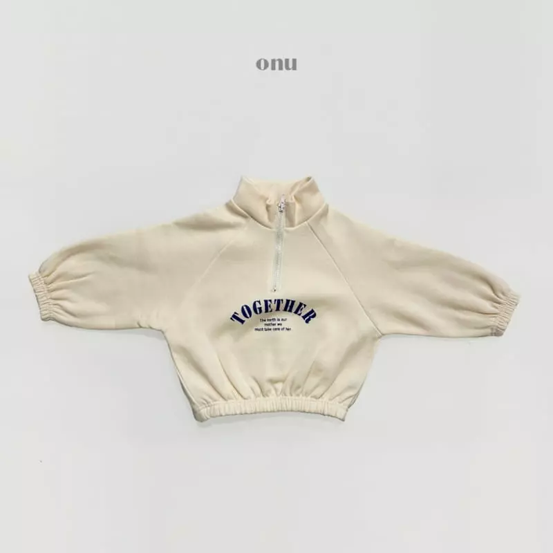 Onu - Korean Children Fashion - #kidzfashiontrend - Together Zip-up