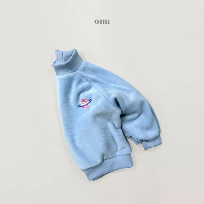Onu - Korean Children Fashion - #littlefashionista - Planet Half Turtleneck Sweatshirt - 6