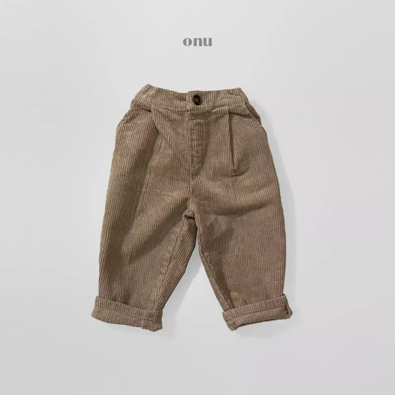 Onu - Korean Children Fashion - #minifashionista - Fleece Pintuck Pants - 4