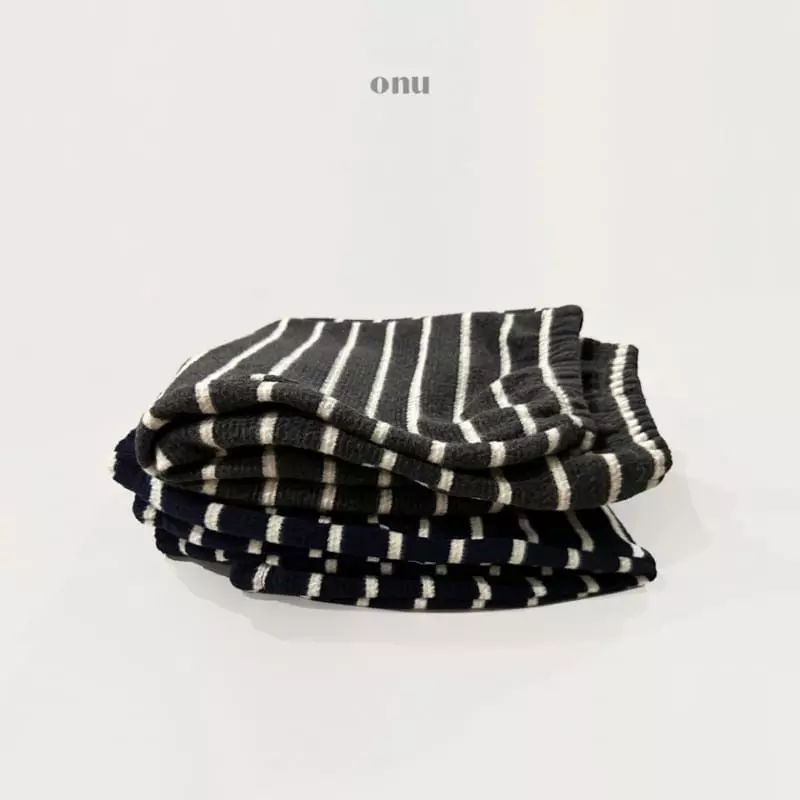 Onu - Korean Children Fashion - #stylishchildhood - Stripes Pants