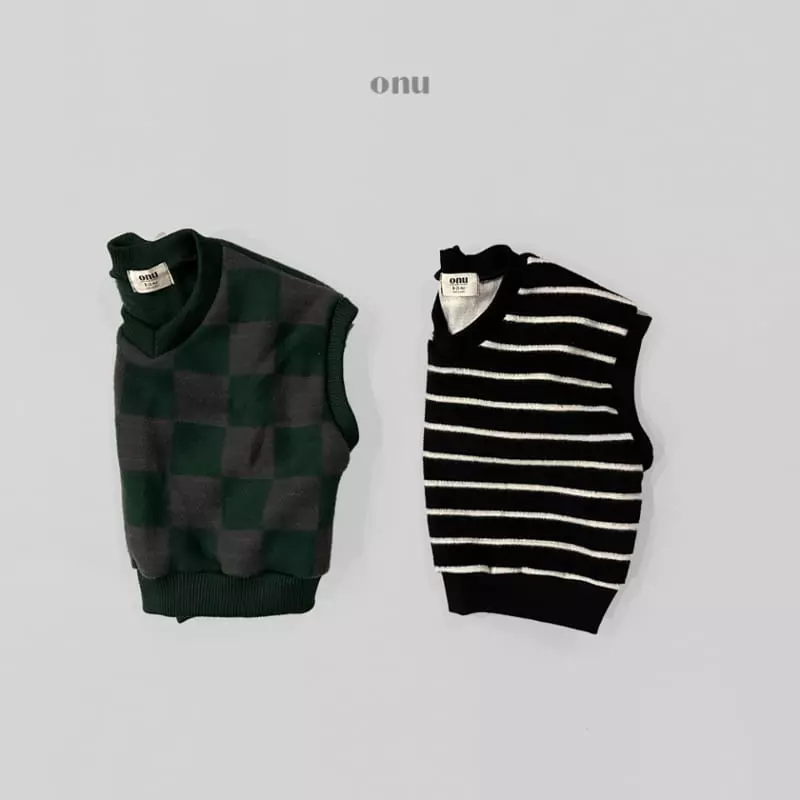 Onu - Korean Children Fashion - #todddlerfashion - Onu Vest - 3