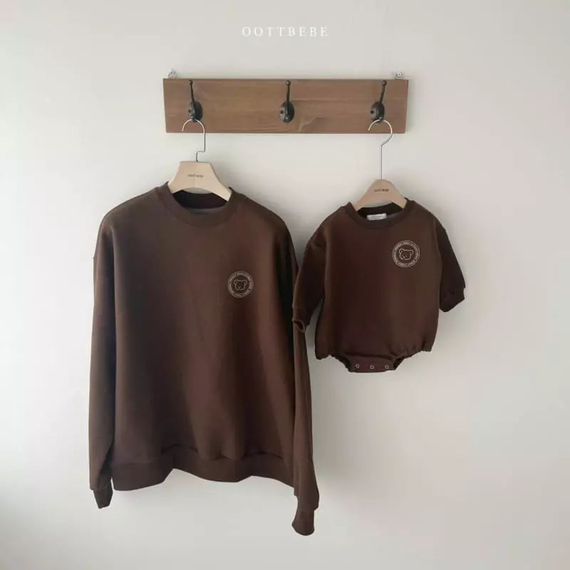 Oott Bebe - Korean Baby Fashion - #babyboutique - Week Sweatshirt Mom - 6