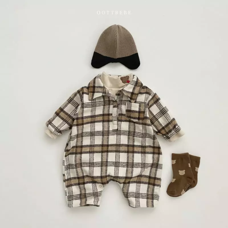 Oott Bebe - Korean Baby Fashion - #babyboutique - Shake Airplane Bodysuit - 2