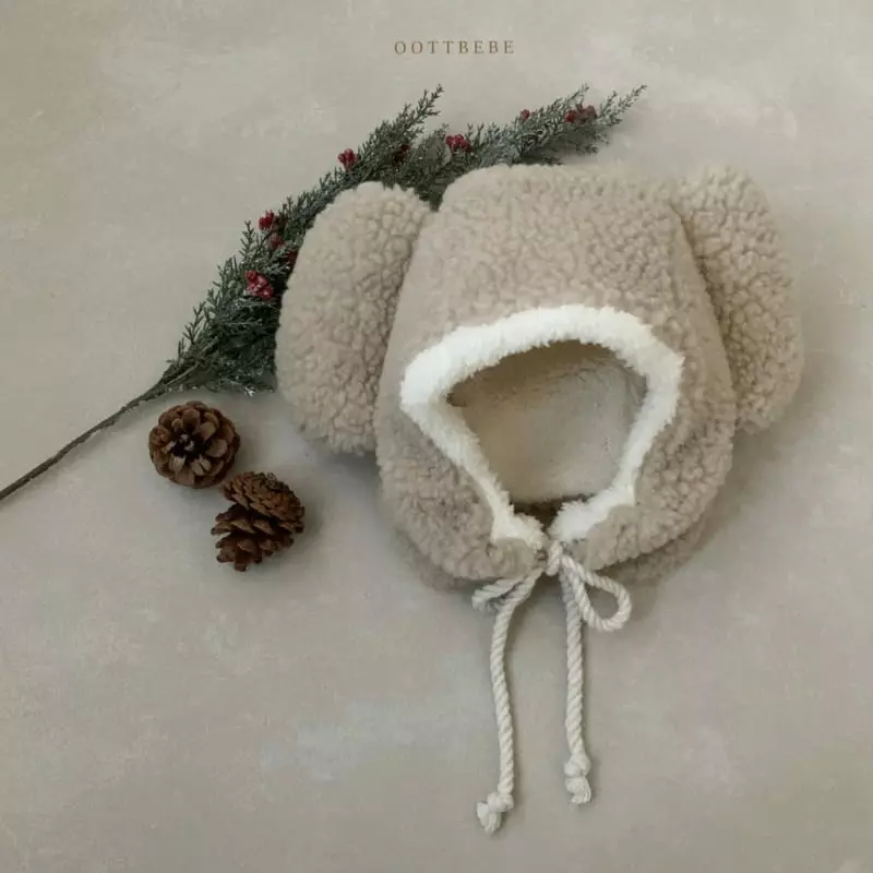 Oott Bebe - Korean Baby Fashion - #babyboutique - Bear Hat with Mom - 4