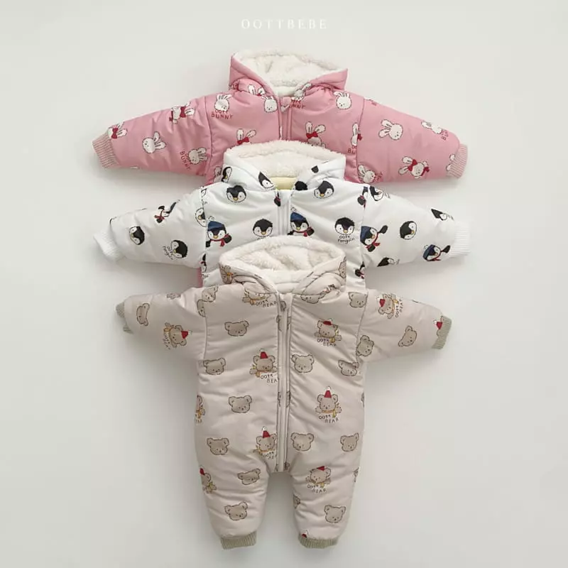 Oott Bebe - Korean Baby Fashion - #babyboutique - Snoe Bodysuit - 8