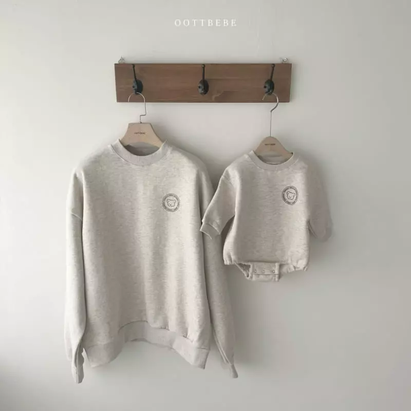 Oott Bebe - Korean Baby Fashion - #babyboutiqueclothing - Week Sweatshirt Mom - 7