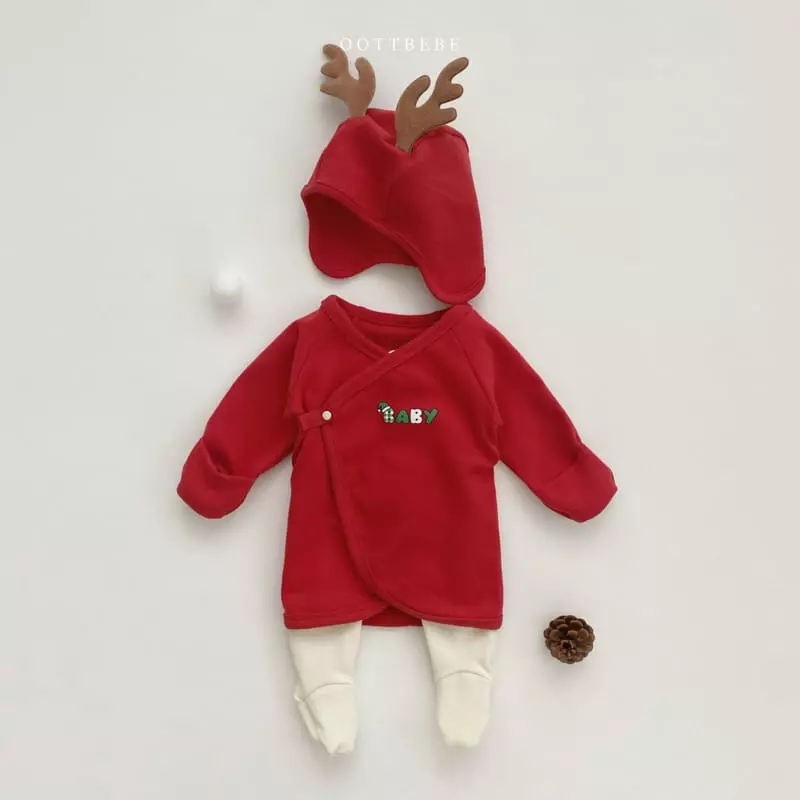 Oott Bebe - Korean Baby Fashion - #babyboutiqueclothing - Baby Benet Bodysuit - 5