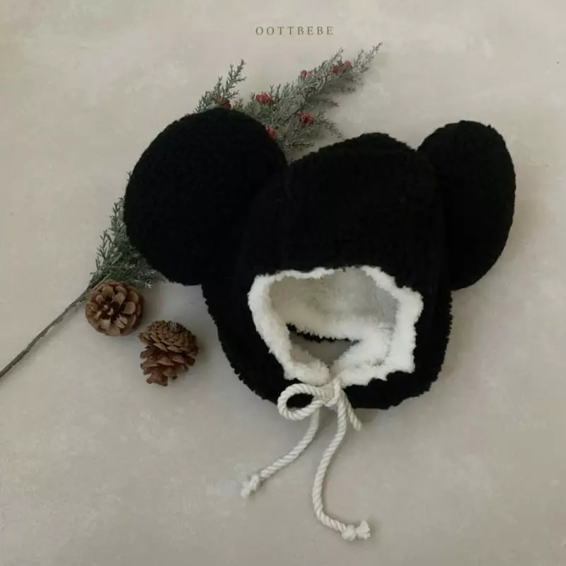 Oott Bebe - Korean Baby Fashion - #babyclothing - Bear Hat with Mom - 6