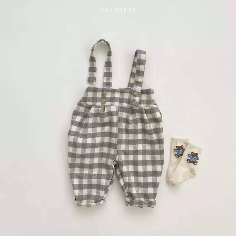 Oott Bebe - Korean Baby Fashion - #babyclothing - High Overalls - 2