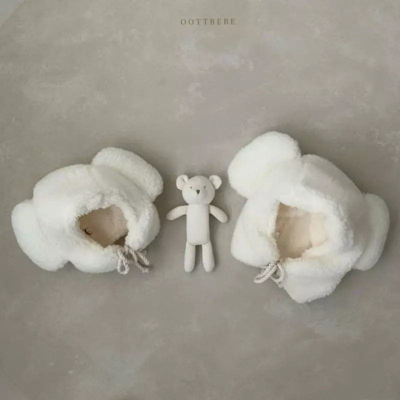 Oott Bebe - Korean Baby Fashion - #babyfashion - Bear Hat with Mom - 7
