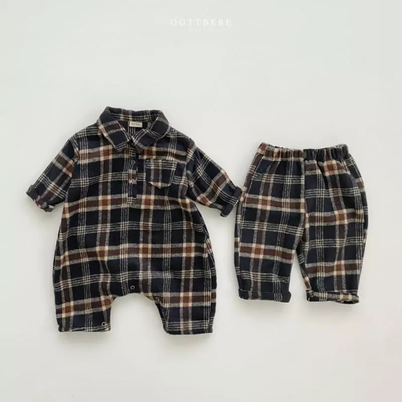Oott Bebe - Korean Baby Fashion - #babyfever - Shake Airplane Bodysuit - 6