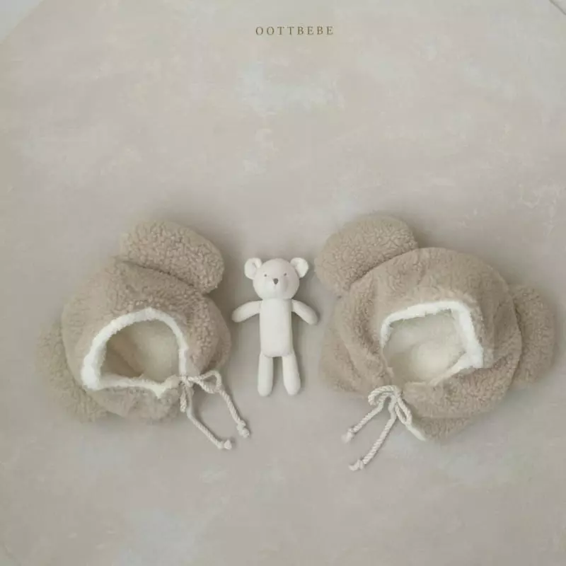 Oott Bebe - Korean Baby Fashion - #babyfever - Bear Hat with Mom - 8