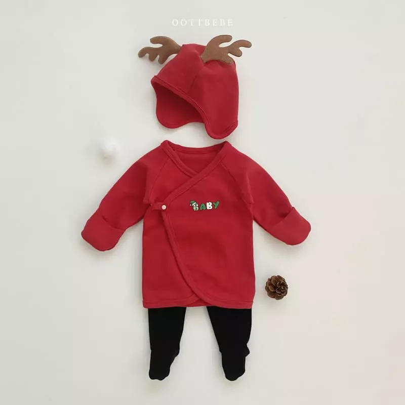 Oott Bebe - Korean Baby Fashion - #babyfever - Baby Foot Leggings - 7