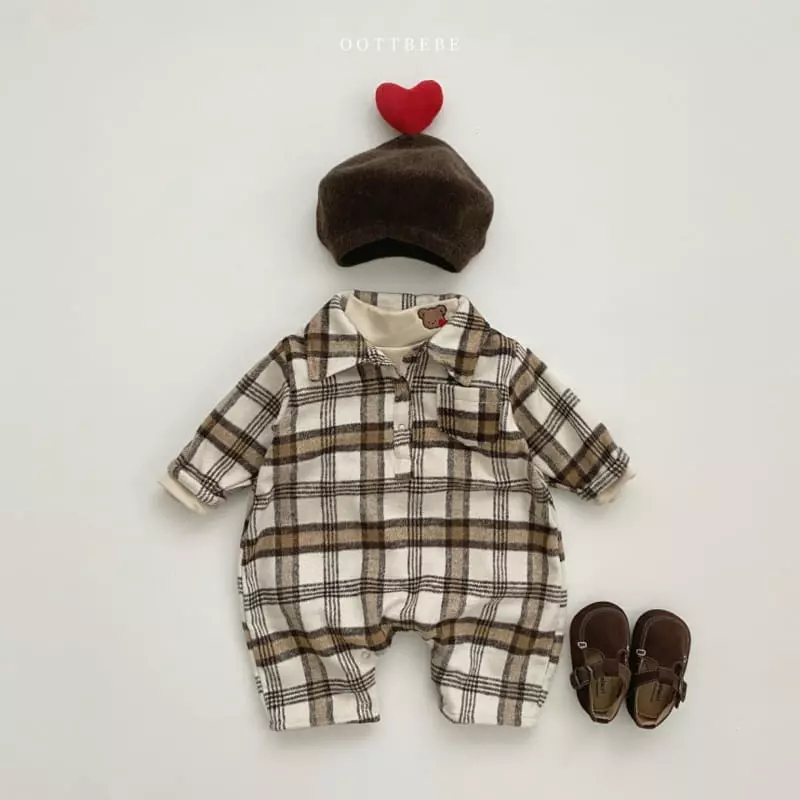 Oott Bebe - Korean Baby Fashion - #babygirlfashion - Shake Airplane Bodysuit - 7