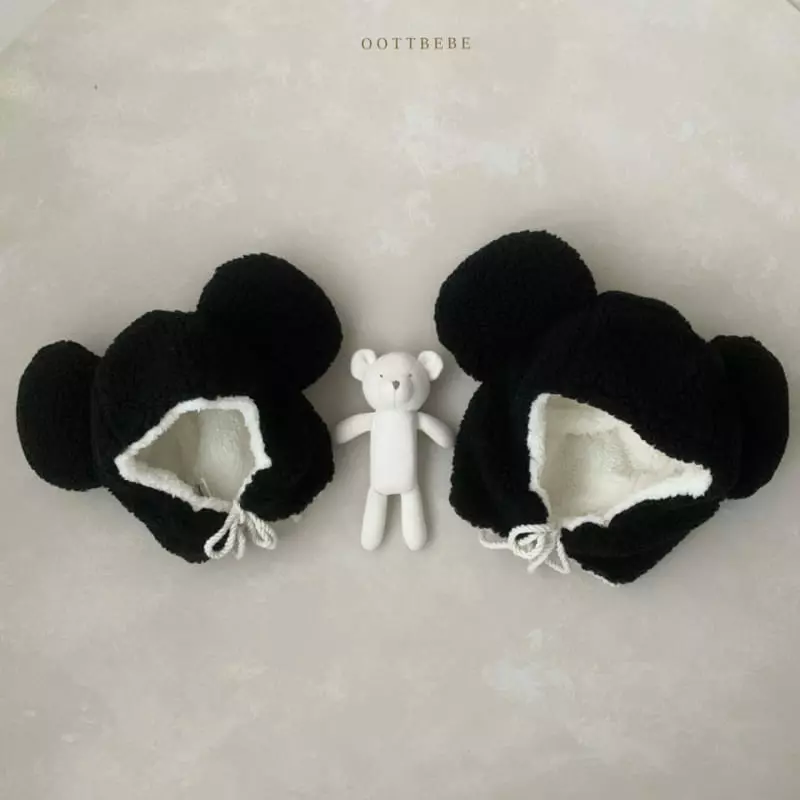 Oott Bebe - Korean Baby Fashion - #babylifestyle - Bear Hat with Mom - 10
