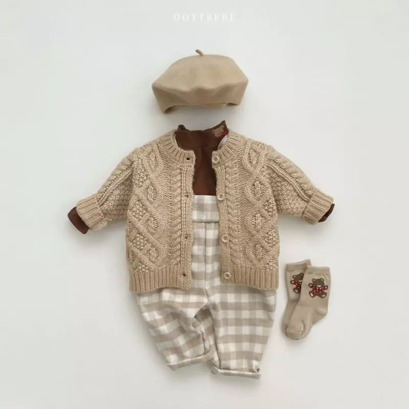 Oott Bebe - Korean Baby Fashion - #babylifestyle - High Overalls - 6
