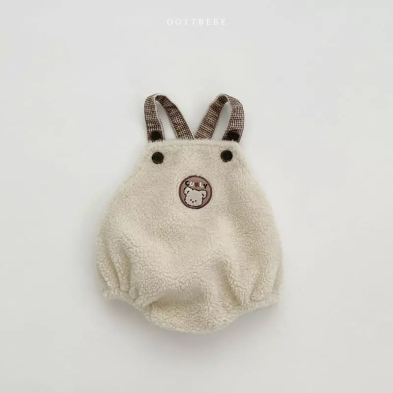 Oott Bebe - Korean Baby Fashion - #babyoninstagram - Bbogle Poodle Dungarees - 5