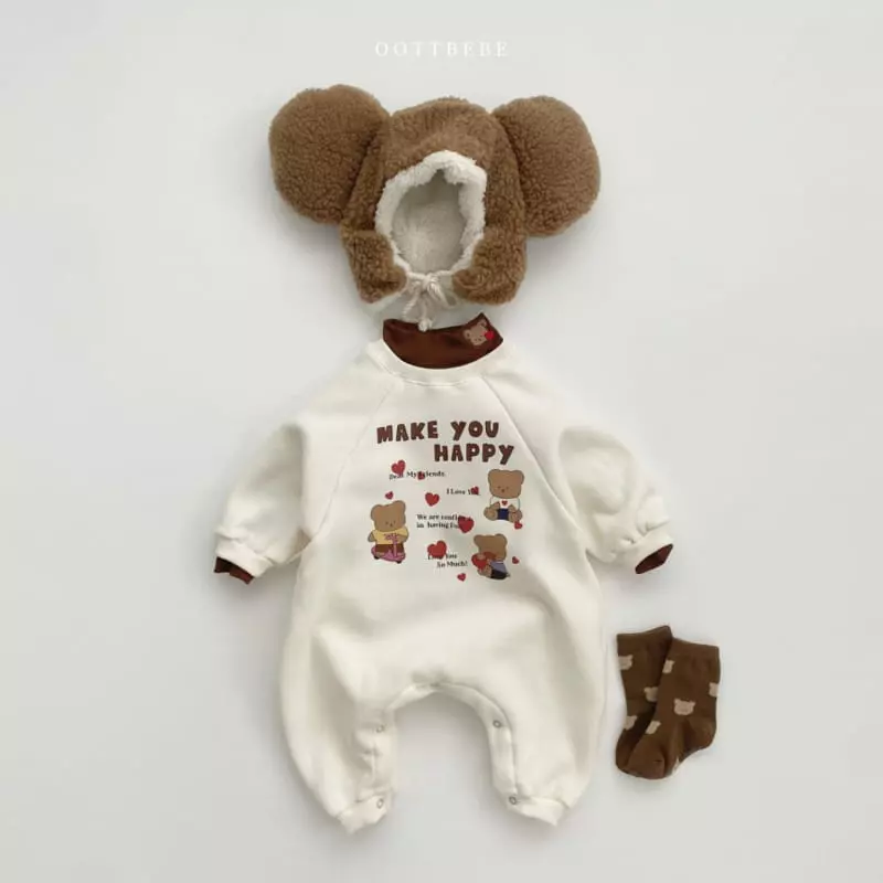 Oott Bebe - Korean Baby Fashion - #babyootd - Make Bodysuit - 2