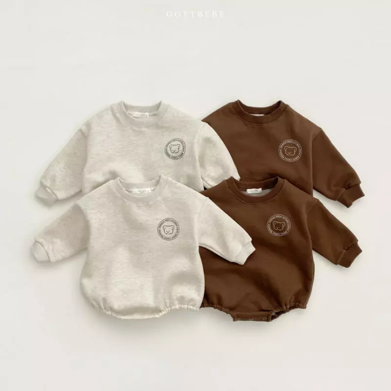 Oott Bebe - Korean Baby Fashion - #babyoutfit - Week Bodysuit