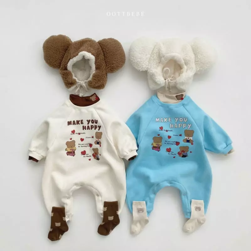Oott Bebe - Korean Baby Fashion - #babyoutfit - Make Bodysuit - 4
