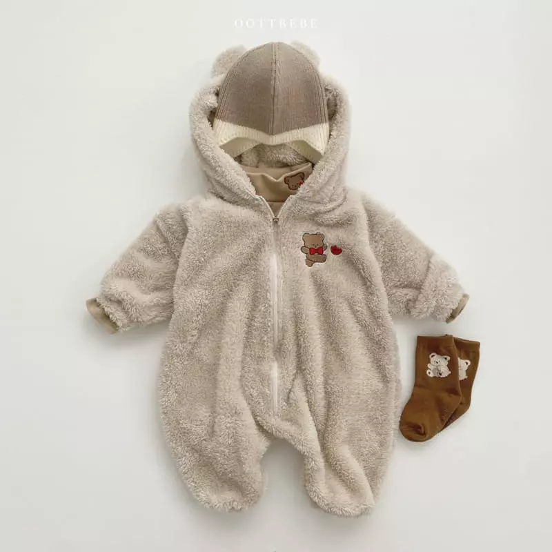 Oott Bebe - Korean Baby Fashion - #babyoutfit - Bbo Dumble Bodysuit - 3