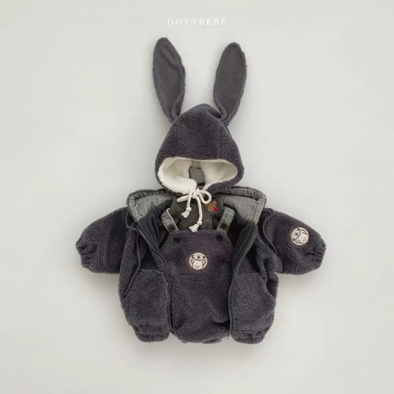 Oott Bebe - Korean Baby Fashion - #babywear - Bbogle Poodle Dungarees - 9