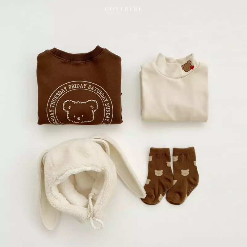 Oott Bebe - Korean Baby Fashion - #onlinebabyshop - Week Bodysuit - 5