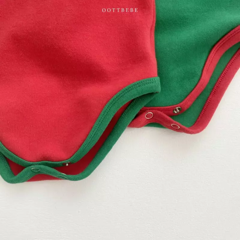 Oott Bebe - Korean Baby Fashion - #onlinebabyshop - Disney Santa Bodysuit - 10