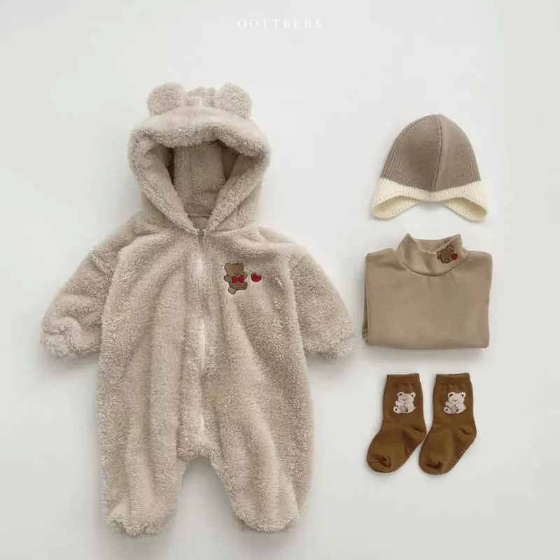 Oott Bebe - Korean Baby Fashion - #onlinebabyshop - Bbo Dumble Bodysuit - 6