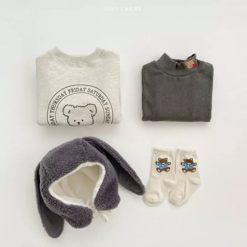 Oott Bebe - Korean Baby Fashion - #smilingbaby - Week Bodysuit - 6