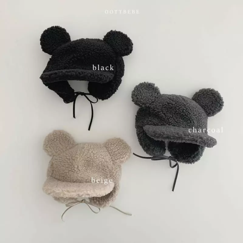 Oott Bebe - Korean Children Fashion - #Kfashion4kids - Bbogle Bear Hat - 6