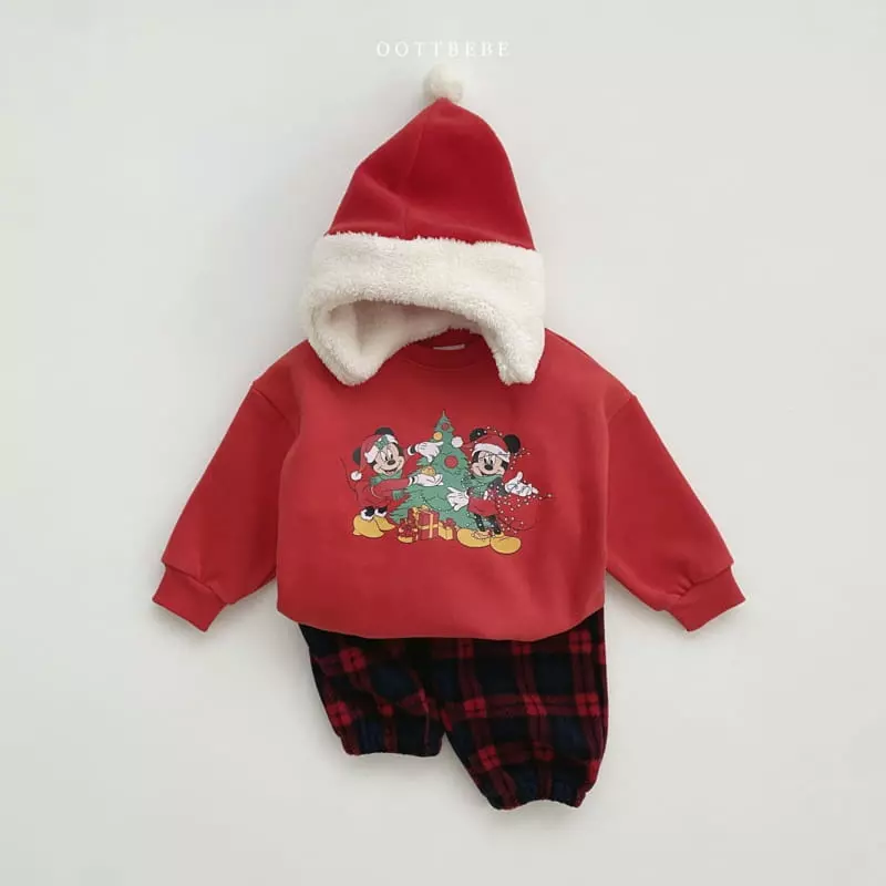 Oott Bebe - Korean Children Fashion - #Kfashion4kids - Merry Check Pants - 5