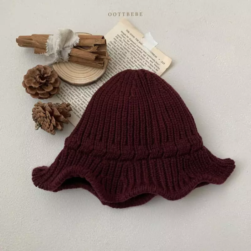 Oott Bebe - Korean Children Fashion - #childofig - Knit Bucket Hat - 5