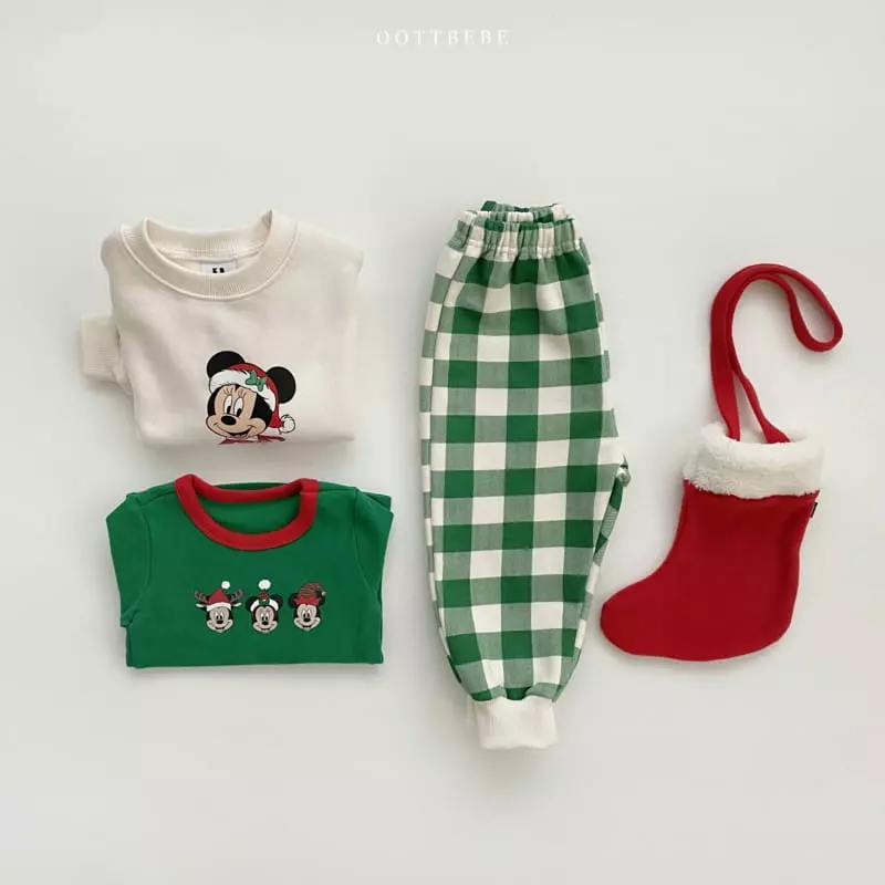 Oott Bebe - Korean Children Fashion - #childofig - Happy Check Pants - 8