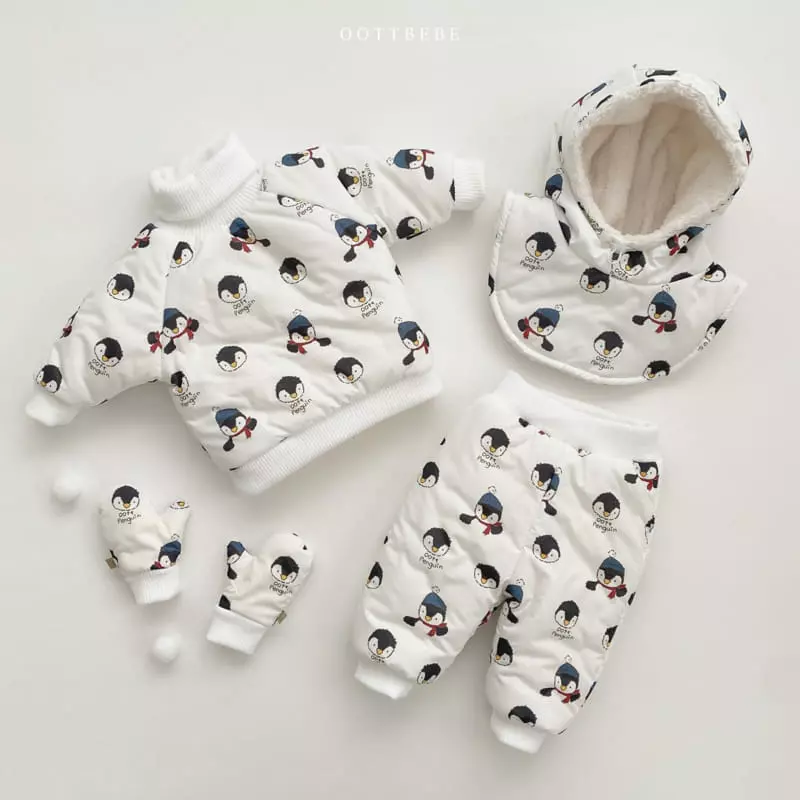 Oott Bebe - Korean Children Fashion - #designkidswear - Snow Man Skii Set - 12