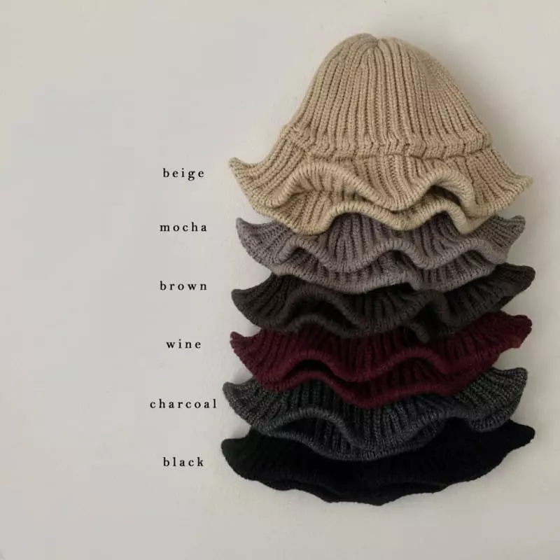 Oott Bebe - Korean Children Fashion - #fashionkids - Knit Bucket Hat - 10