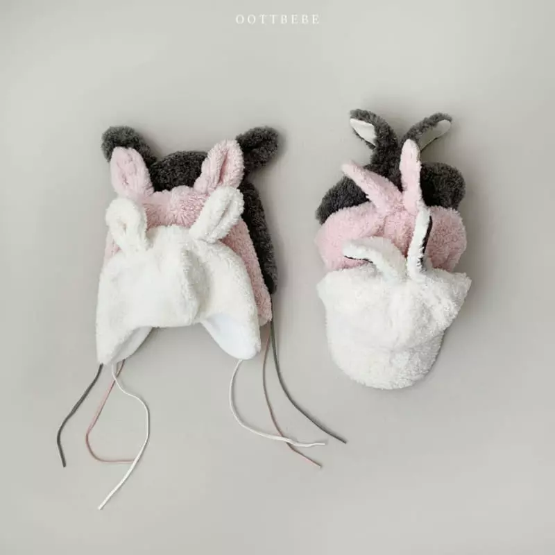 Oott Bebe - Korean Children Fashion - #fashionkids - Rabbit Cap - 9