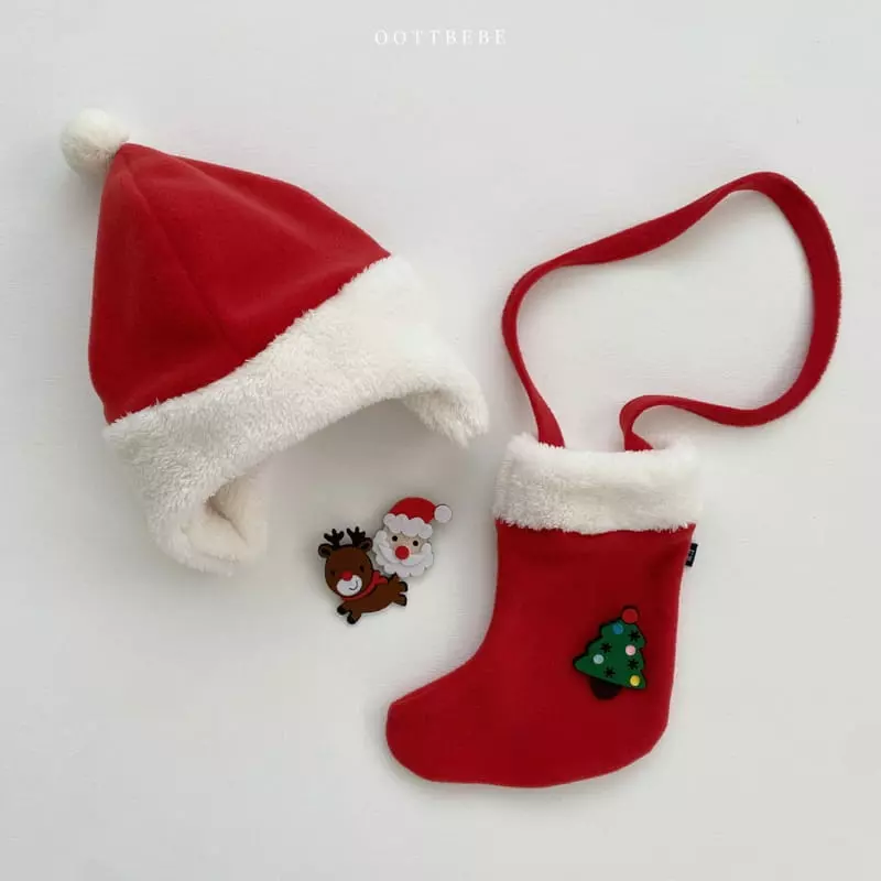 Oott Bebe - Korean Children Fashion - #fashionkids - Oott Santa Hat - 3