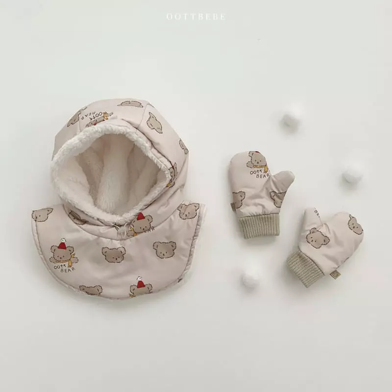 Oott Bebe - Korean Children Fashion - #fashionkids - Snow Skii Hoody Warmer