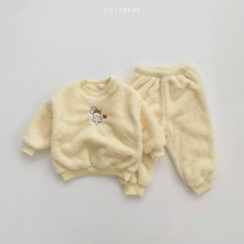 Oott Bebe - Korean Children Fashion - #fashionkids - Bbo Dumble Top Bottom Set - 11