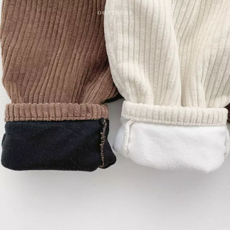 Oott Bebe - Korean Children Fashion - #kidsshorts - Big Corduroy Pants - 10