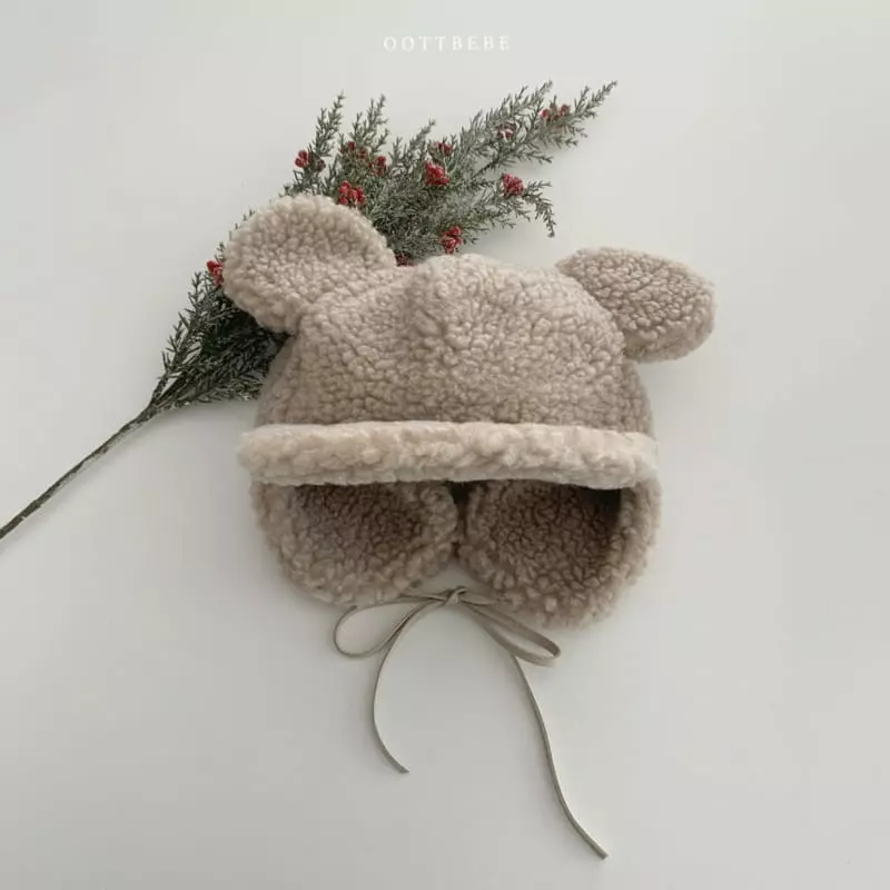 Oott Bebe - Korean Children Fashion - #kidsshorts - Bbogle Bear Hat - 3