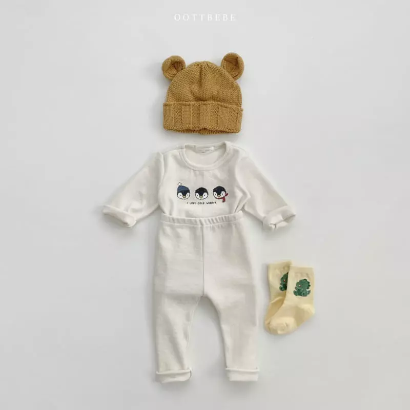 Oott Bebe - Korean Children Fashion - #kidsshorts - Winter Friends Easywear - 5