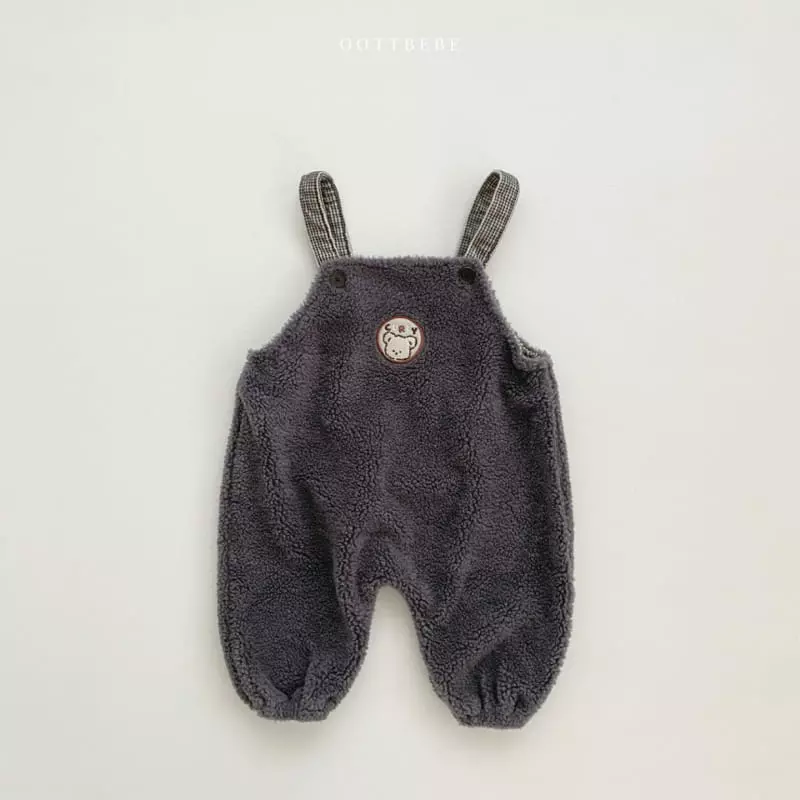 Oott Bebe - Korean Children Fashion - #kidsstore - Bbogle Poodle Overalls - 6