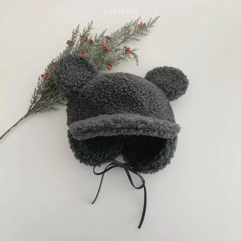 Oott Bebe - Korean Children Fashion - #kidsshorts - Bbogle Bear Hat - 4