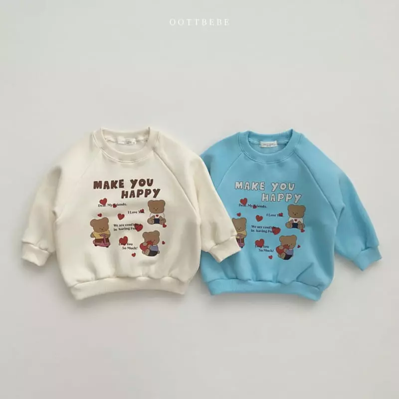 Oott Bebe - Korean Children Fashion - #kidzfashiontrend - Make Sweatshirt