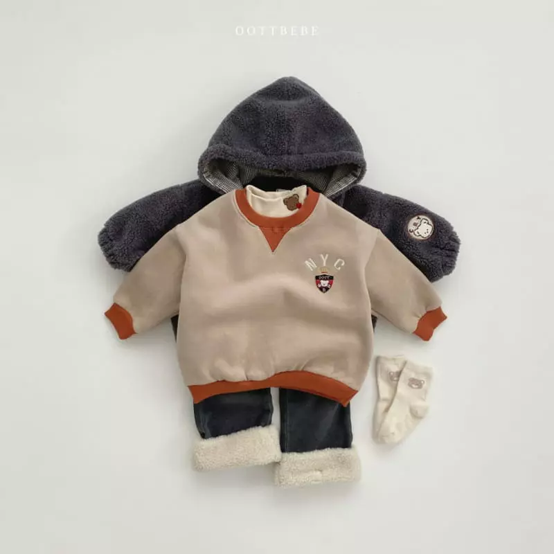 Oott Bebe - Korean Children Fashion - #kidzfashiontrend - NYS Sweatshirt - 5