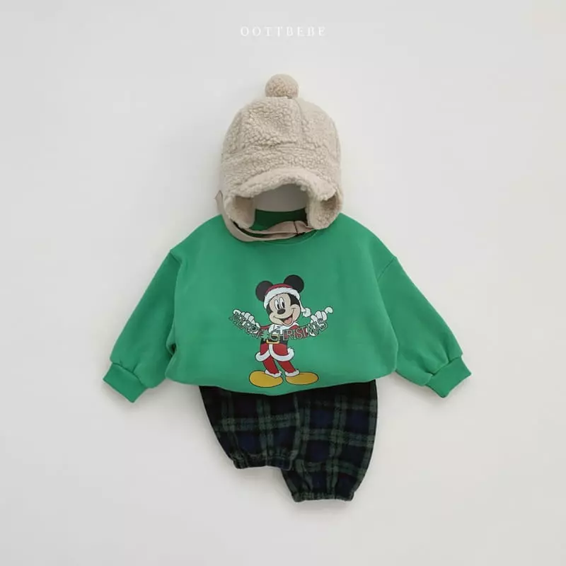 Oott Bebe - Korean Children Fashion - #kidsstore - Merry Check Pants - 4