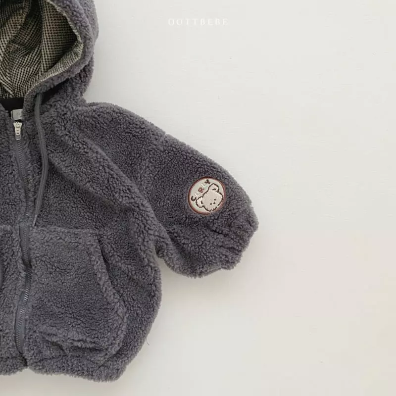 Oott Bebe - Korean Children Fashion - #littlefashionista - Bbogle Poodle Hoody Jumper - 10