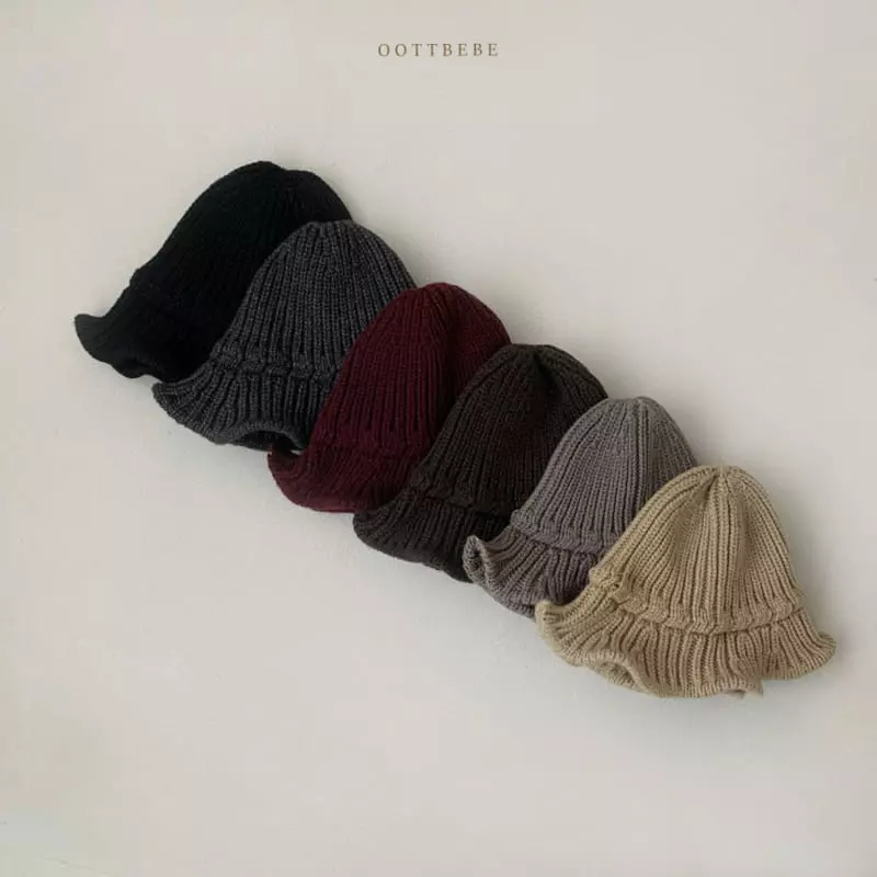 Oott Bebe - Korean Children Fashion - #littlefashionista - Knit Bucket Hat